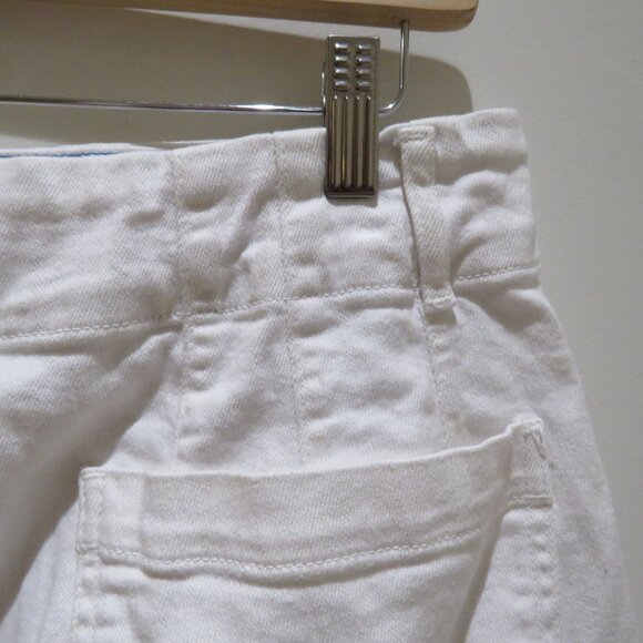 ANTHROPOLOGIE The Colette Shorts by Maeve: Denim Edition in White Preppy Sailor - Picture 9 of 14